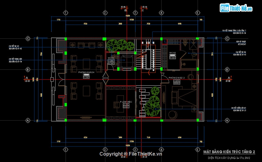 Nhà phố đẹp 4 tầng,Nhà phố 3 tầng 10x16m,Nhà 4 tầng 10x16m,Autocad nhà phố 4 tầng,Bản vẽ nhà phố 4 tầng